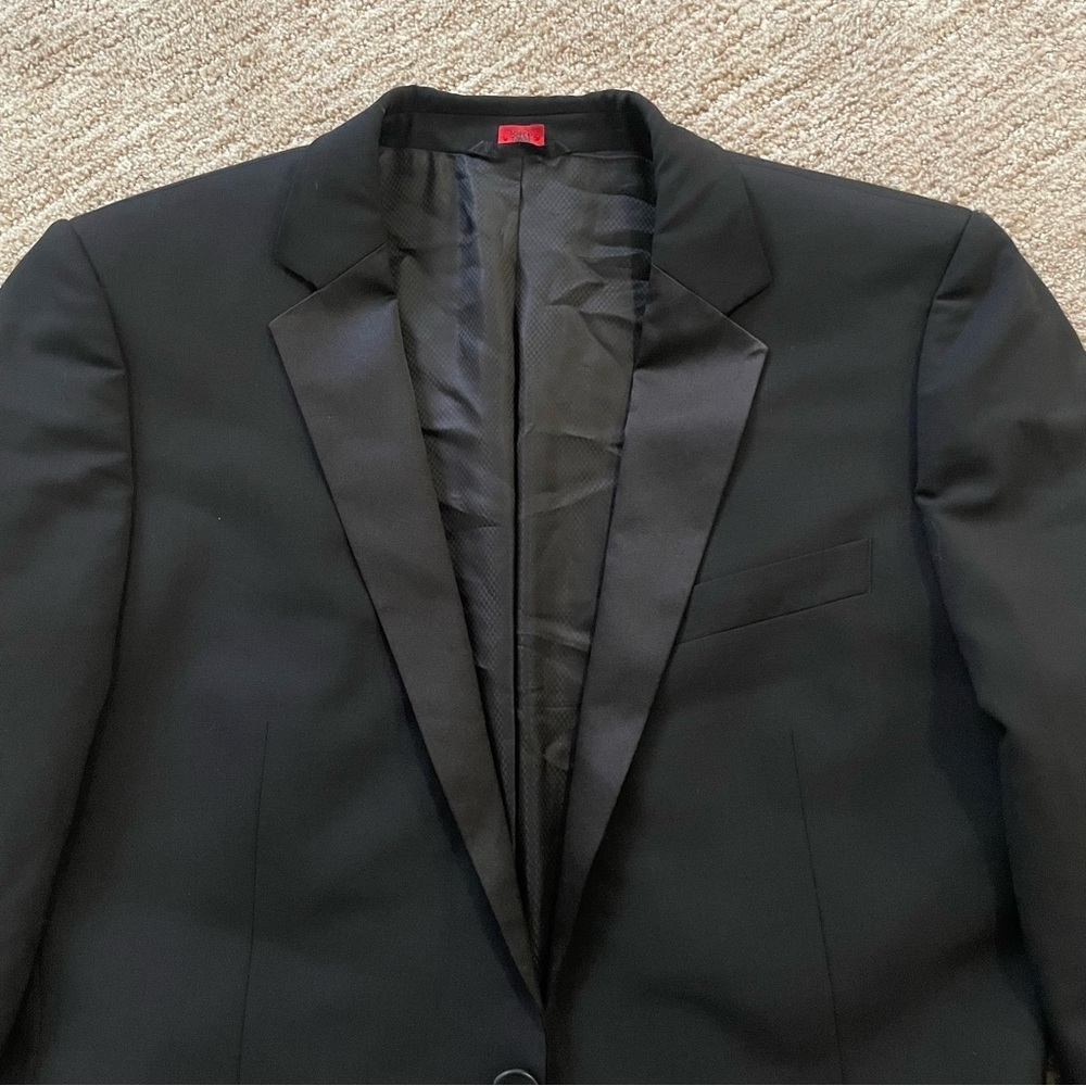 HUGO Boss Red Aikin/Hollo Regular-Fit Virgin Wool-Blend Blazer - Picture 5 of 12